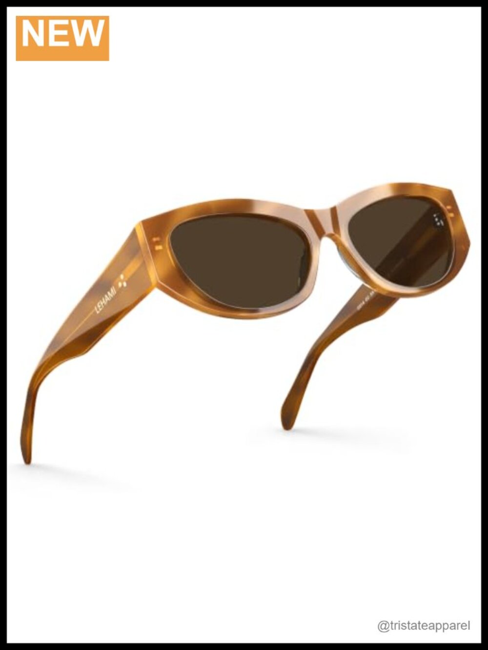 Cat Eye Acetate Polarized Sunglasses with UV Protection